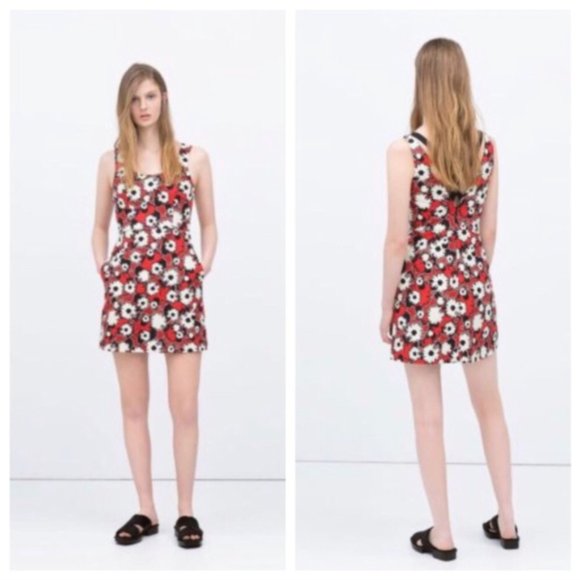 🌸ZARA DRESS NWOT, XS - Picture 2 of 7